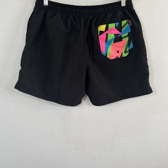 Chubbie Board Shorts Mens‎ XL Black Surf Beach Swim Trunks Activewear - Picture 1 of 6